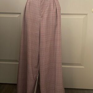 Tronjori wide leg houndstooth pant.